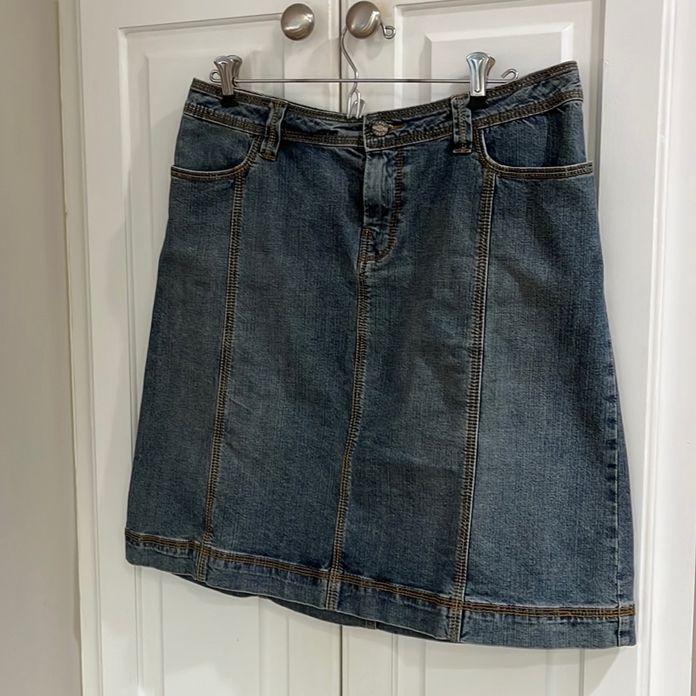CAbi Denim Skirt